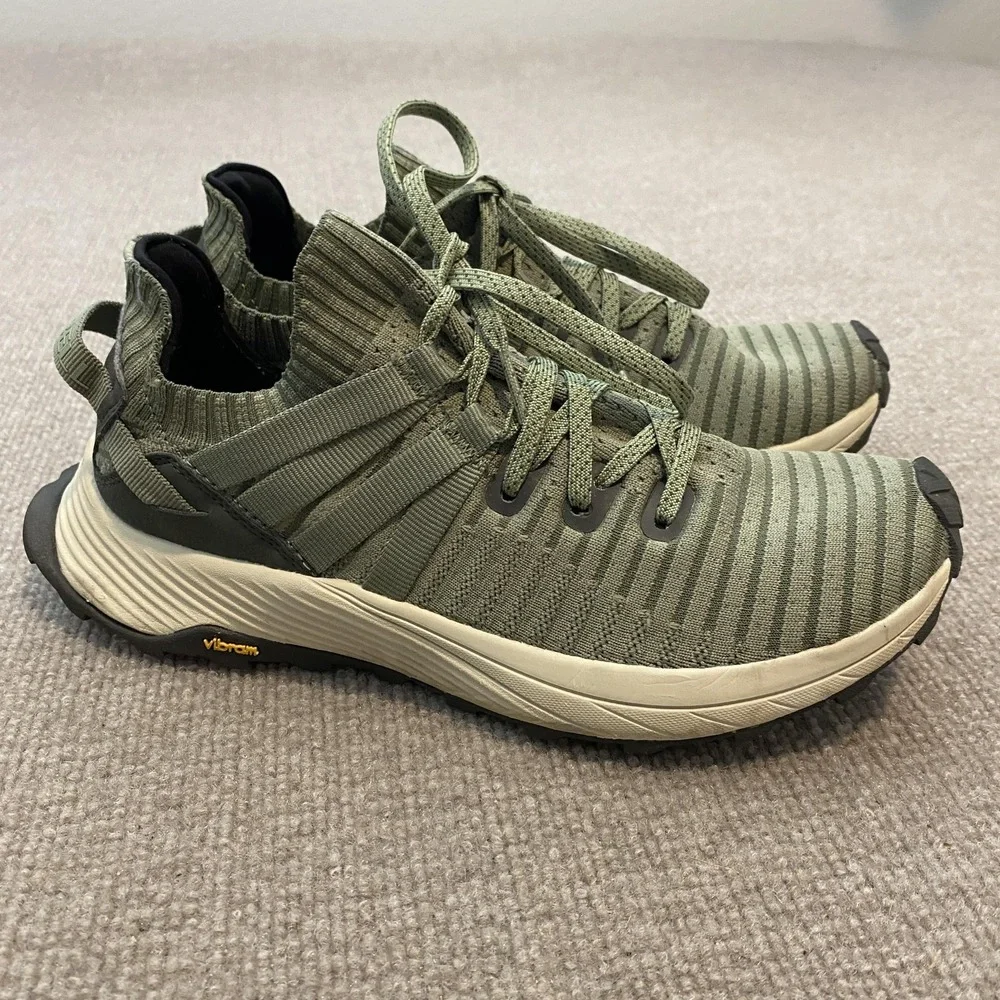 Merrell Shoes Womens Size 9 Green Knit FloatPro Cushioned Trail Sneakers J067346